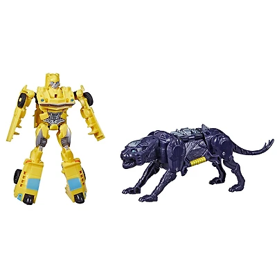 Transformers: Rise of the Beasts, Beast Alliance, pack de 2 figurines Beast Combiners Bumblebee, 12,5 cm