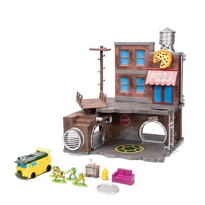 TMNT Nano Playset W/ Metal Figs