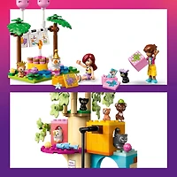 LEGO Friends La Fête d'Anniversaire et l'Arbre à Chats, Jouet d'Ensemble de Construction pour un Jeu de Simulation Imaginatif 42666