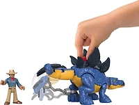 Imaginext - Jurassic World - Stégosaure et Dr. Grant