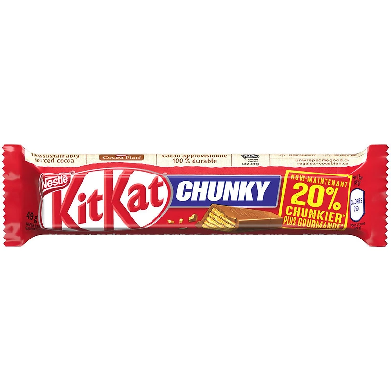 Kitkat Chunky Lait, 49 G