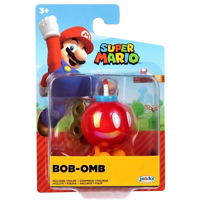 Figurine Nintendo 2,5 pouces - Bob-Omb rouge
