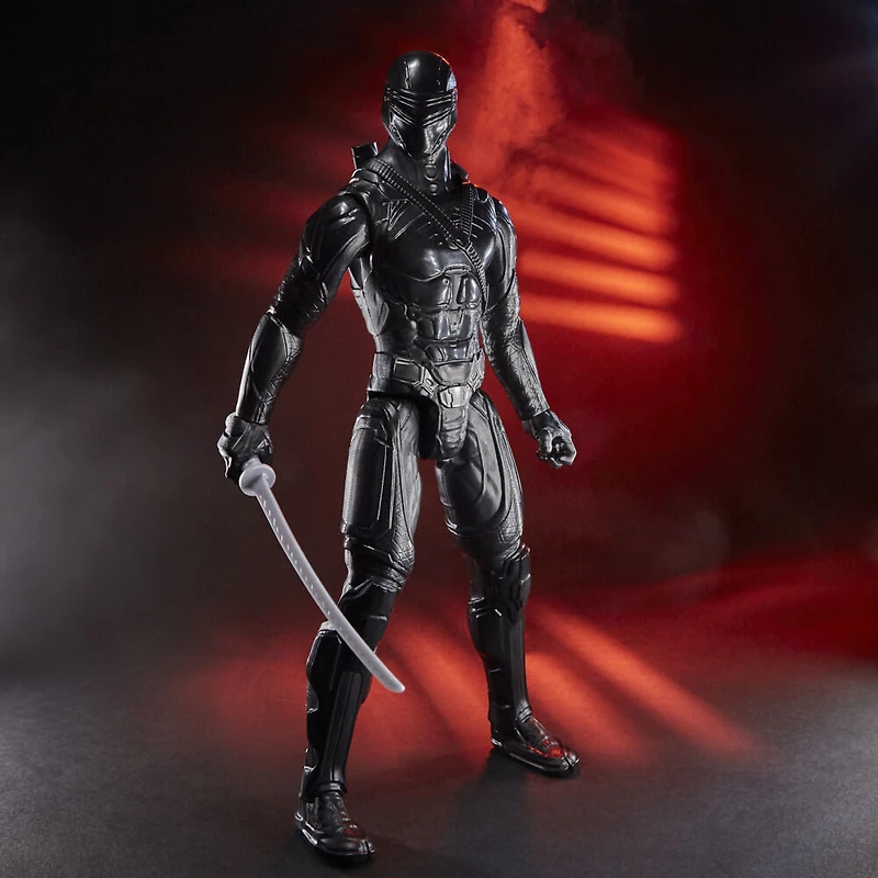 Snake Eyes: G.I. Joe Origins, figurine de collection Snake Eyes de 30 cm avec épée ninja