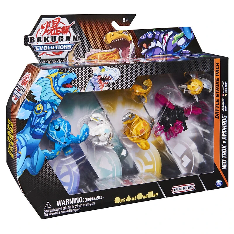 Bakugan Evolutions, Neo Trox and Amphrog Battle Strike Pack