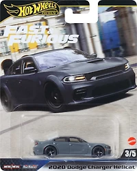 Hot Wheels Cars, Premium Fast & Furious Dodge Charger Hellcat Widebody