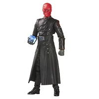 Marvel Legends Series, série What If, figurine de collection Red Skull de 15 cm MCU Disney+, 1 accessoire et 1 pièce Build-a-Figure