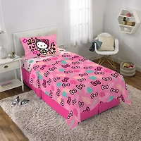Ensemble de draps simple  Hello Kitty "Wild Jungle"