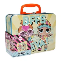 LOL Surprise Lunch Tin Box with 48pc Puzzle