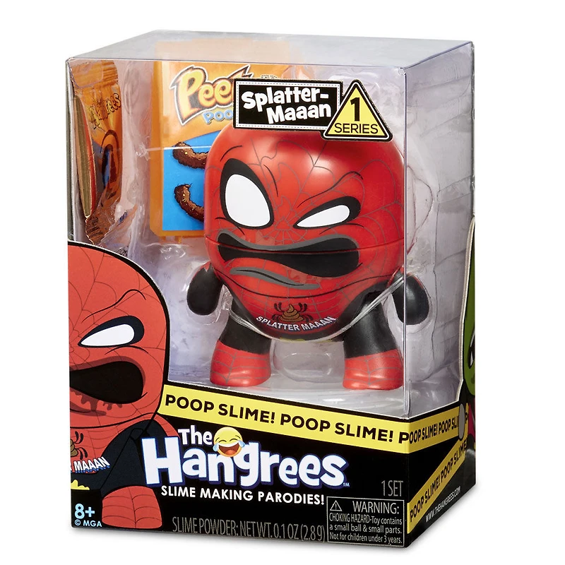 Figurine Parodie The Hangrees Splatter-Maaan à collectionner avec gelée