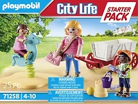 Playmobil - Starter Pack Nourrice avec enfants