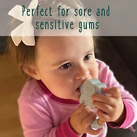 Anneau de dentition en silicone et hêtre - Éléphant "Elly"