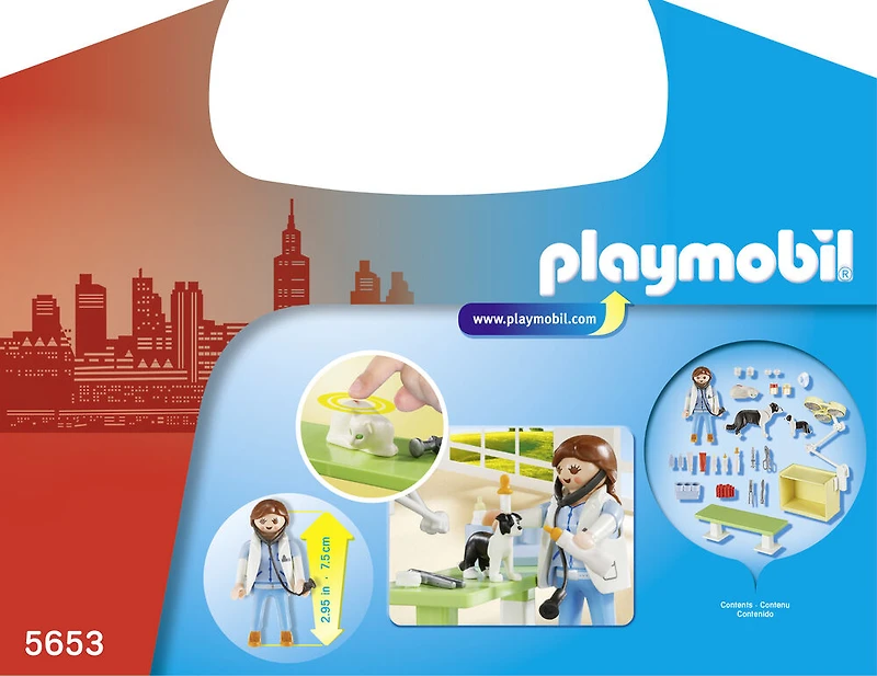 Playmobil - Mallette Transportable de Vétérinaire