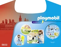Playmobil - Mallette Transportable de Vétérinaire