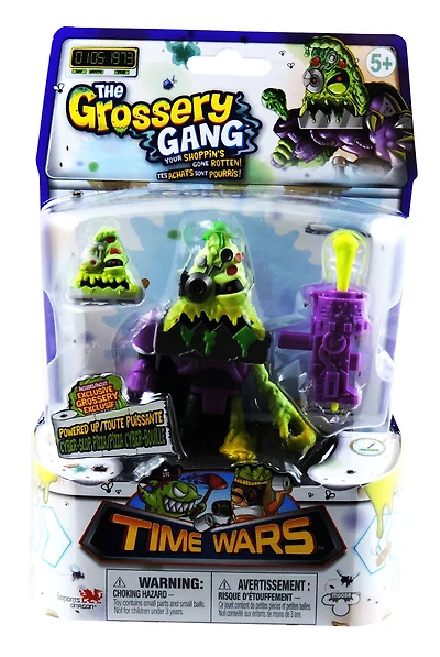 Les Grosseries Time Wars Wave 1 Figurine - Pizza Cyber-Slop