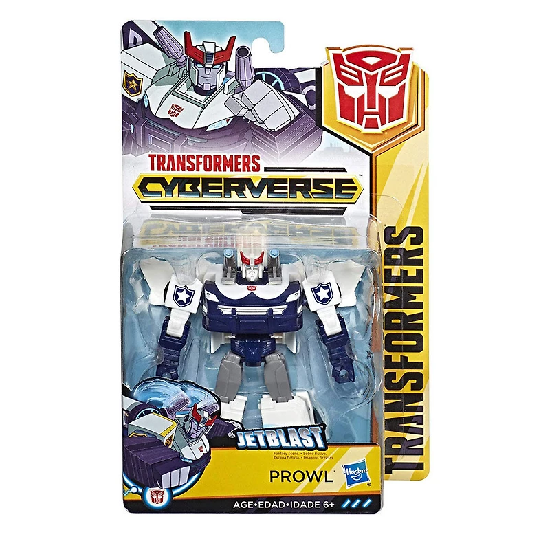 Transformers Cyberverse Action Attackers: Warrior Class Prowl Action Figure