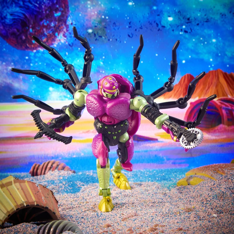 Transformers Generations Legacy, figurine Predacon Tarantulas classe Deluxe