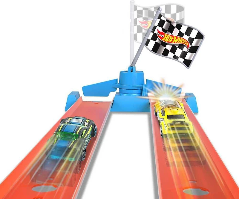 Hot Wheels - Coffret de jeu Piste Champion - Édition anglaise.