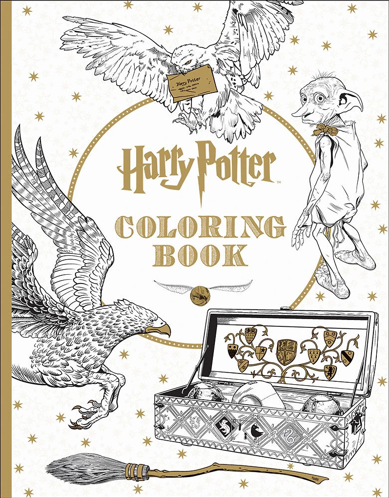 Harry Potter Coloring Book - English Edition
