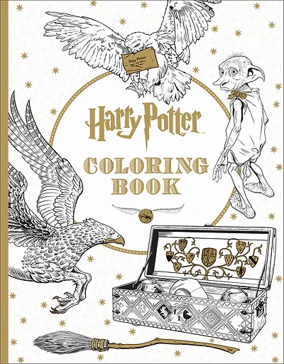 Harry Potter Coloring Book - English Edition