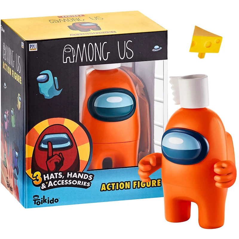 Among Us Crewmate Figure with Stamper - Assortment May Vary