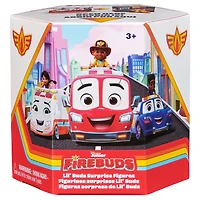 Disney Junior Firebuds, Lil Buds 2-inch Collectible Preschool Toys with Convertible Packaging and Sticker(Styles May Vary)