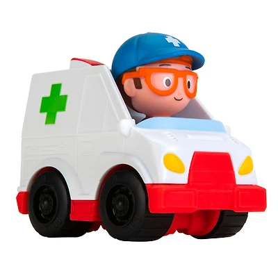 Mini-véhicule Blippi - Ambulance - Édition anglaise