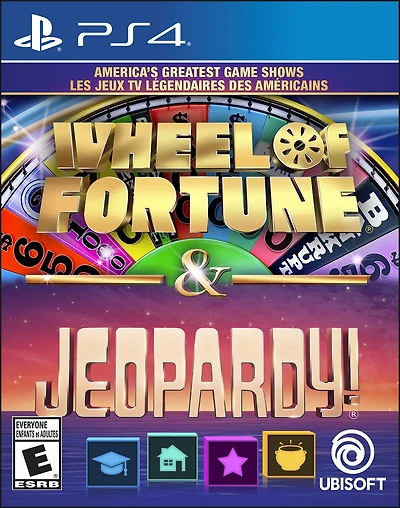 America's Greatest Game Shows: Wheel of Fortune & Jeopardy! - PlayStation 4