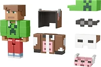 Minecraft - Série Créateur - Figurine - Haut à Capuche + Haut À Capuche Vache