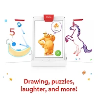 Osmo - Creative Starter Kit pour iPad: 3 jeux éducatifs (Base Osmo incluse)