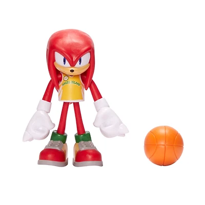 SONIC - 4" Knuckles avec basketball