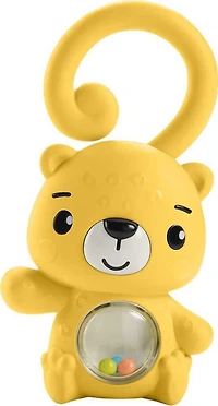 Fisher-Price Léopard hochet, jouet sensoriel pour nouveau-né et bébé