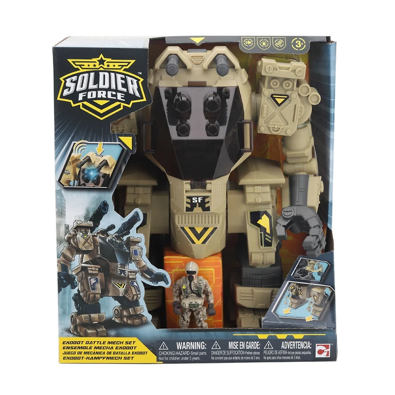 T5-Exobot Battle Mech Set - Notre exclusivité