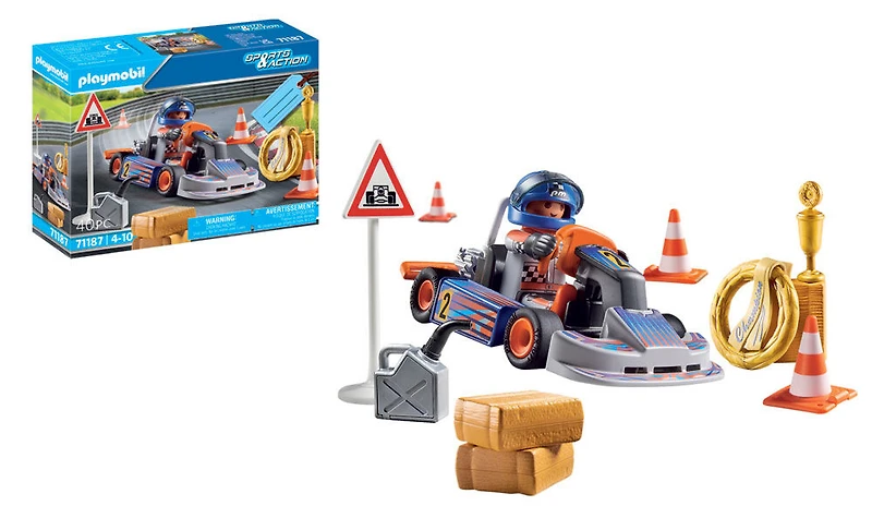 Playmobil - Pilote de kart