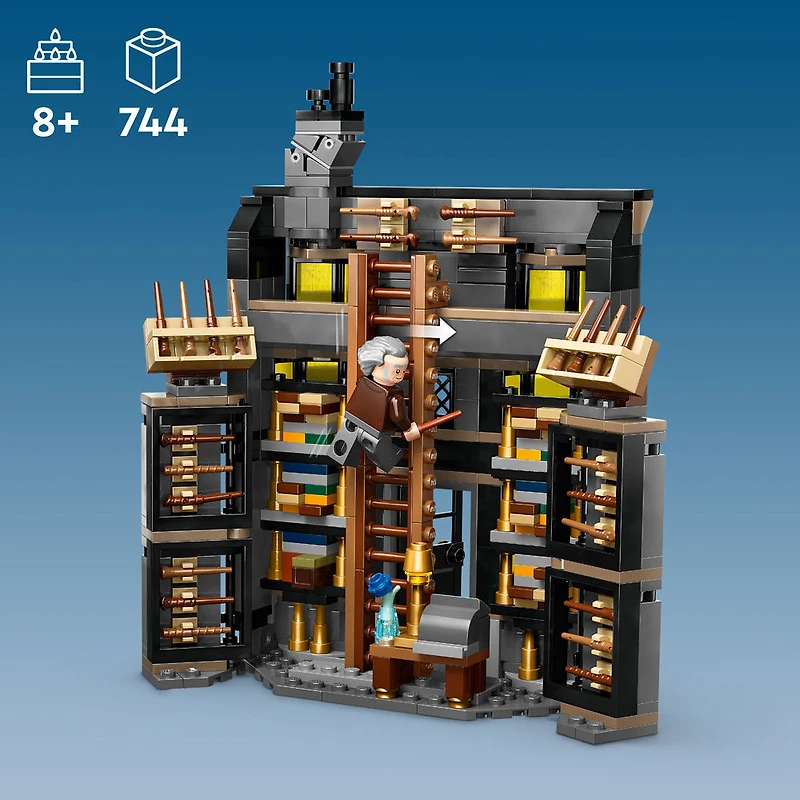 LEGO Harry Potter Ollivanders & Madam Malkin's Robes, Diagon Alley Toy, Wizard Gift 76439