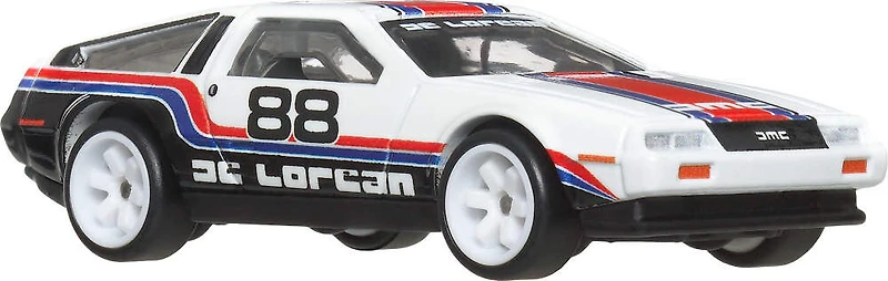 Hot Wheels Team Transport Truck & Delorean