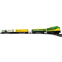 Lionel John Deere Battery-Operated Mini Diesel Train Set