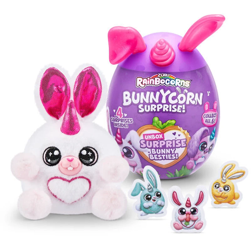 Zuru Rainbocorns Bunnycorn Surprise Collectible Toy (Styles May Vary)