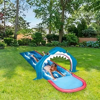 Danaplay Toboggan aquatique requin de 10 pieds