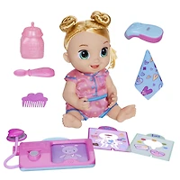 Baby Alive Lulu Achoo Doll, 12-Inch Interactive Doctor Play Toy, Blonde Hair
