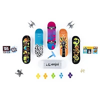 Tech Deck, coffret Sk8shop Bonus Pack, Mini skateboards à collectionner et à personnaliser (les styles peuvent varier)