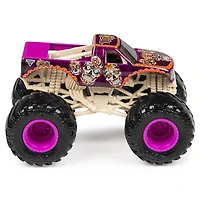 Monster Jam, Monster truck Calavera officiel, véhicule en métal moulé, série Bone Yard, échelle 1:64
