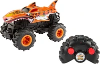 Hot Wheels Monster Trucks Téléguidé HW Tiger Shark RC, échelle1:24