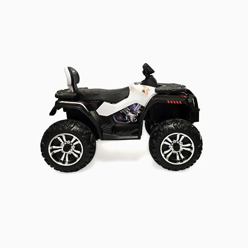 Quad ATV 4x4 amélioré KIDSVIP 24 V Titan Edition - Blanc