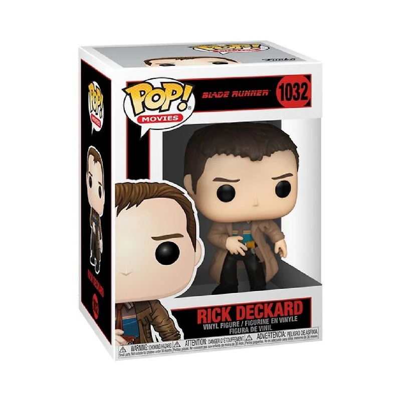 Figurine en Vinyle Rick Deckard par Funko POP! Blade Runner