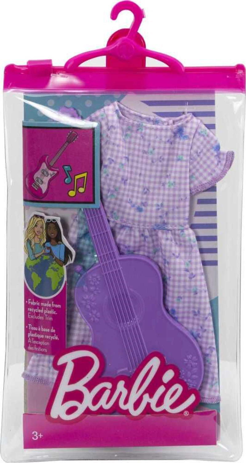 Barbie- Coffret Tenue, carrière de Musicienne, 1 tenue et accessoire