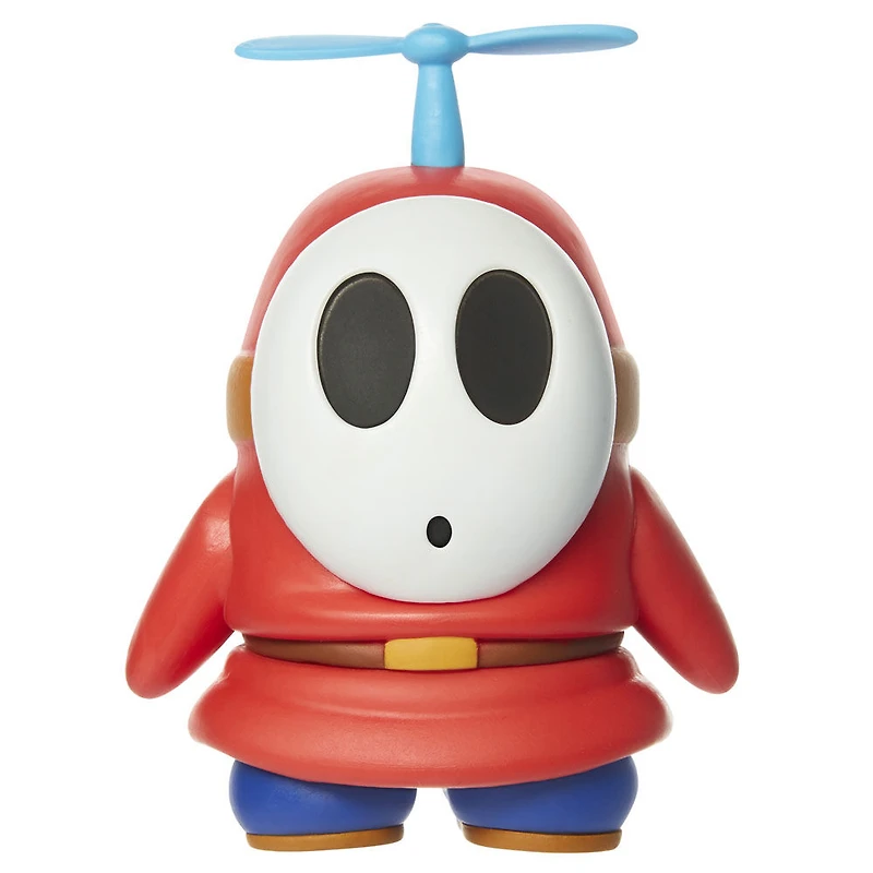 Figurine Nintendo de 4 pouces : Homme timide rouge avec hélice