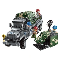 Dragon Blok - Thunder Mission - Véhicule Militaire À Chenilles