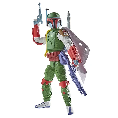 Star Wars The Vintage Collection Boba Fett (édition Vintage Comic Art),  figurine Boba Fett (9,5 cm)