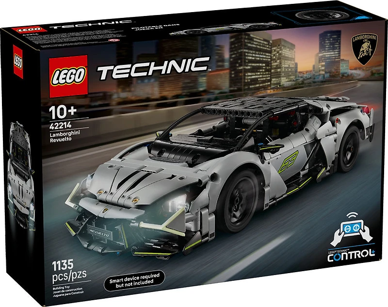 LEGO Technic Lamborghini Revuelto Super Sports Car Kids Toy - Building Toy for Girls & Boys - 42214