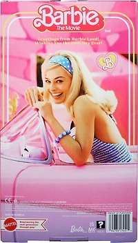 Barbie - Film - Poupée de coll. - Barbie, carreaux, Margot Robbie